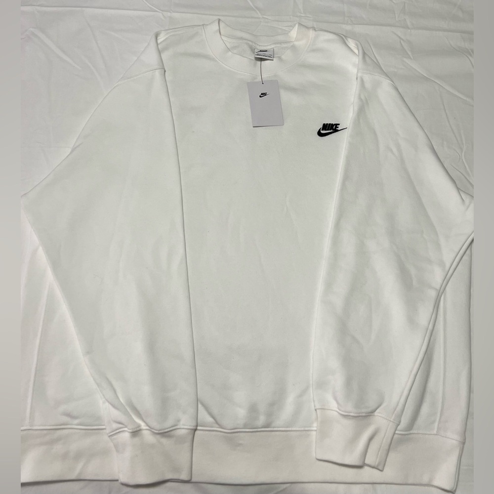 White Nike crewneck